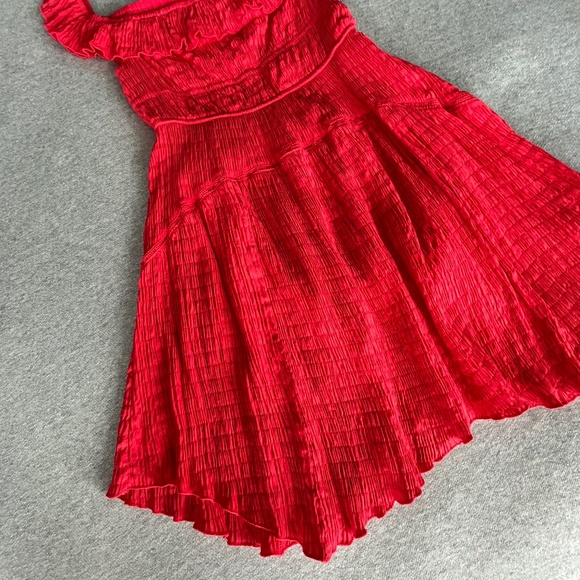 Urban Outfitters Aubrey Off-Shoulder Mini Dress - Picture 12 of 13